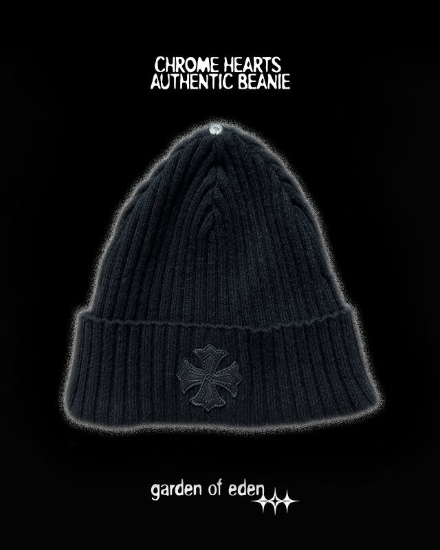 Chrome Hearts Authentic Beanie | Streetwear Accessories – Garden of Eden