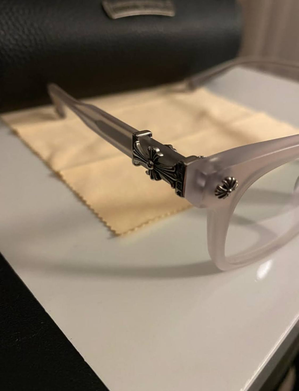 Chrome Hearts Multi-Color Cemetery Glasses | Authentic Eyewear – Garden of Eden