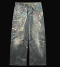 Acne Studios 1996 Trompe-l’Œil Chain Print Jeans - GARDEN OF EDEN