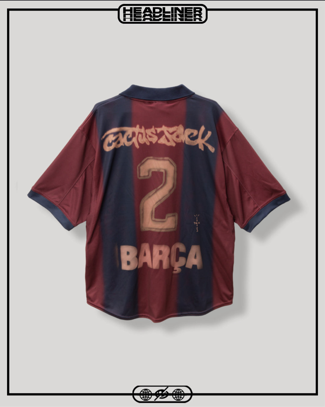 FC Barcelona x CACTUS JACK 00/01 Authentic Jersey